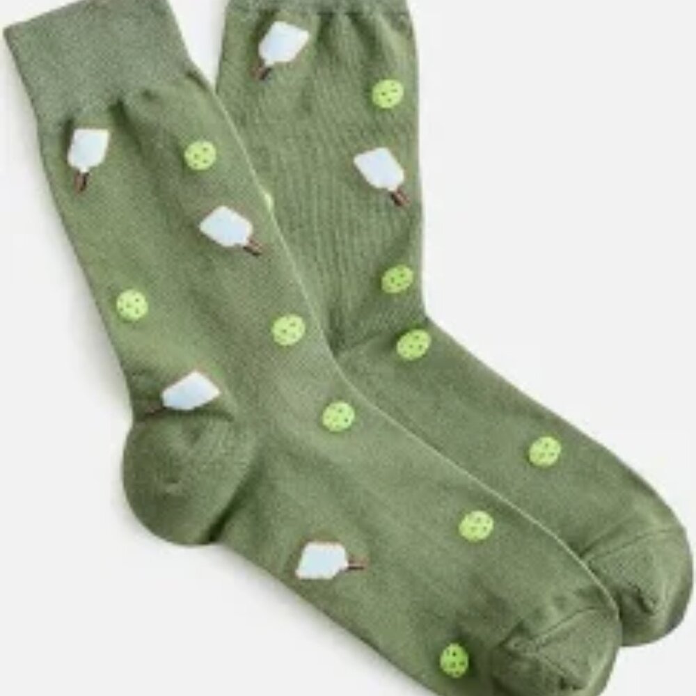 J Crew Pickle ball socks